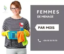 Femmes DE Menage PAR Mois AU LAC 1 & LAC 2