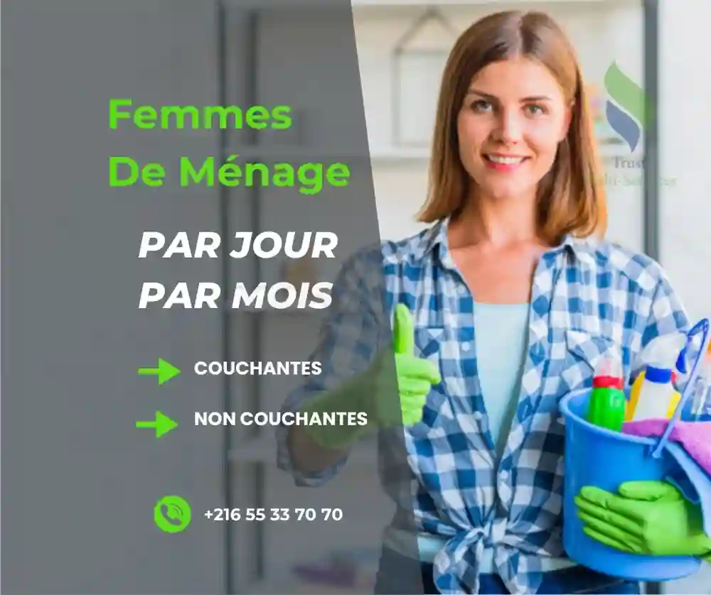 Femmes DE Menage PAR Mois AU LAC 1 & LAC 2 - Vue 1