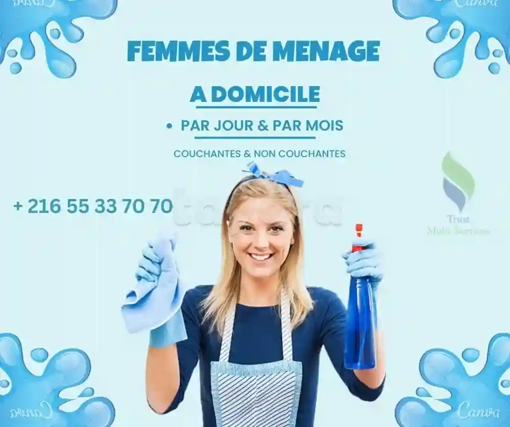 Femmes DE Menage PAR Mois AU LAC 1 & LAC 2 - Vue 2