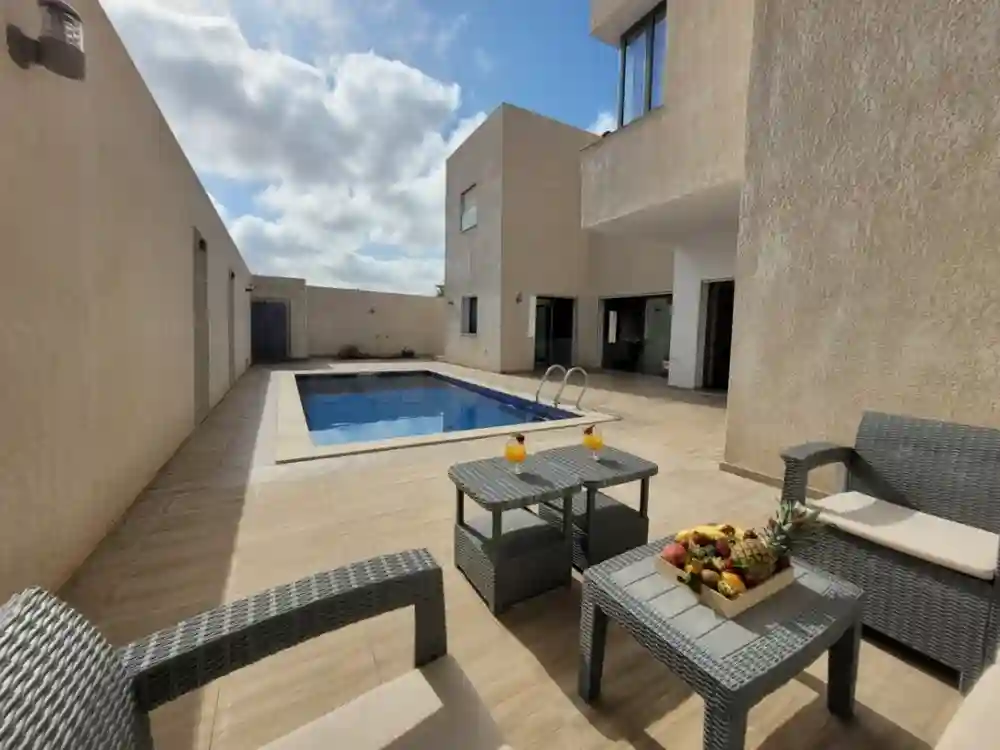 Villa Takwa Avec Piscine à Djerba Yeti - Vue 4