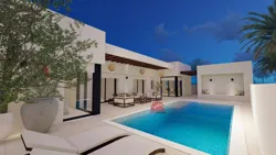 Villa en u et Piscine Privée à Houmt Souk Djerba – réf P653