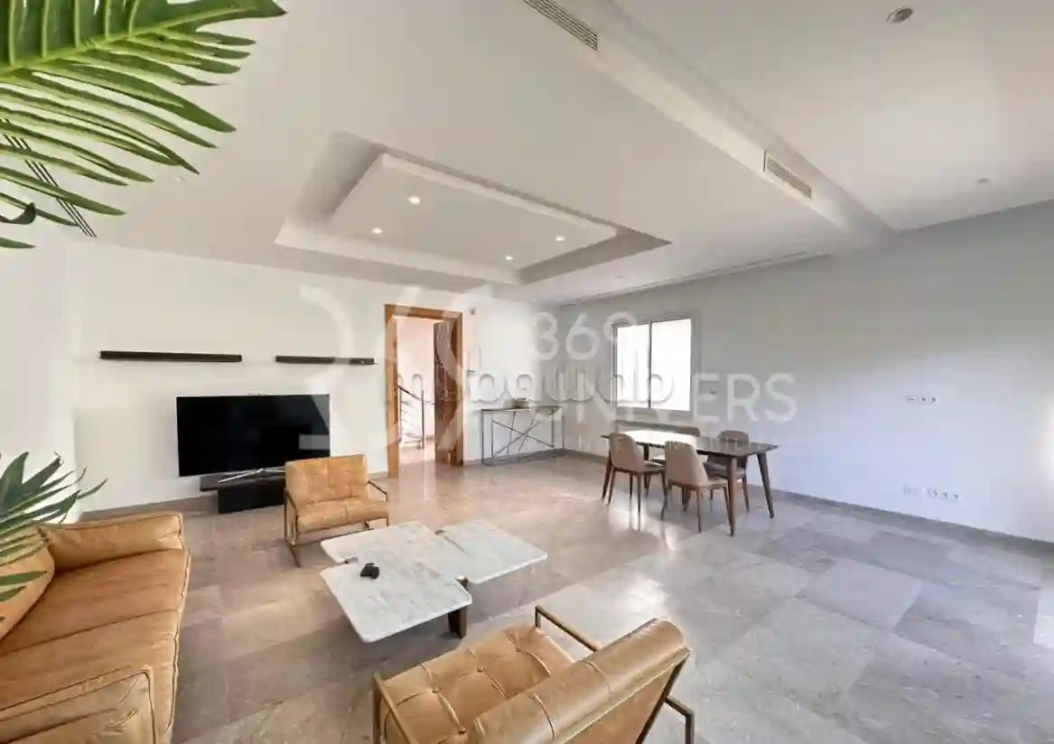 Villa Jumelée Avec Piscine à Gammarth - Vue 3