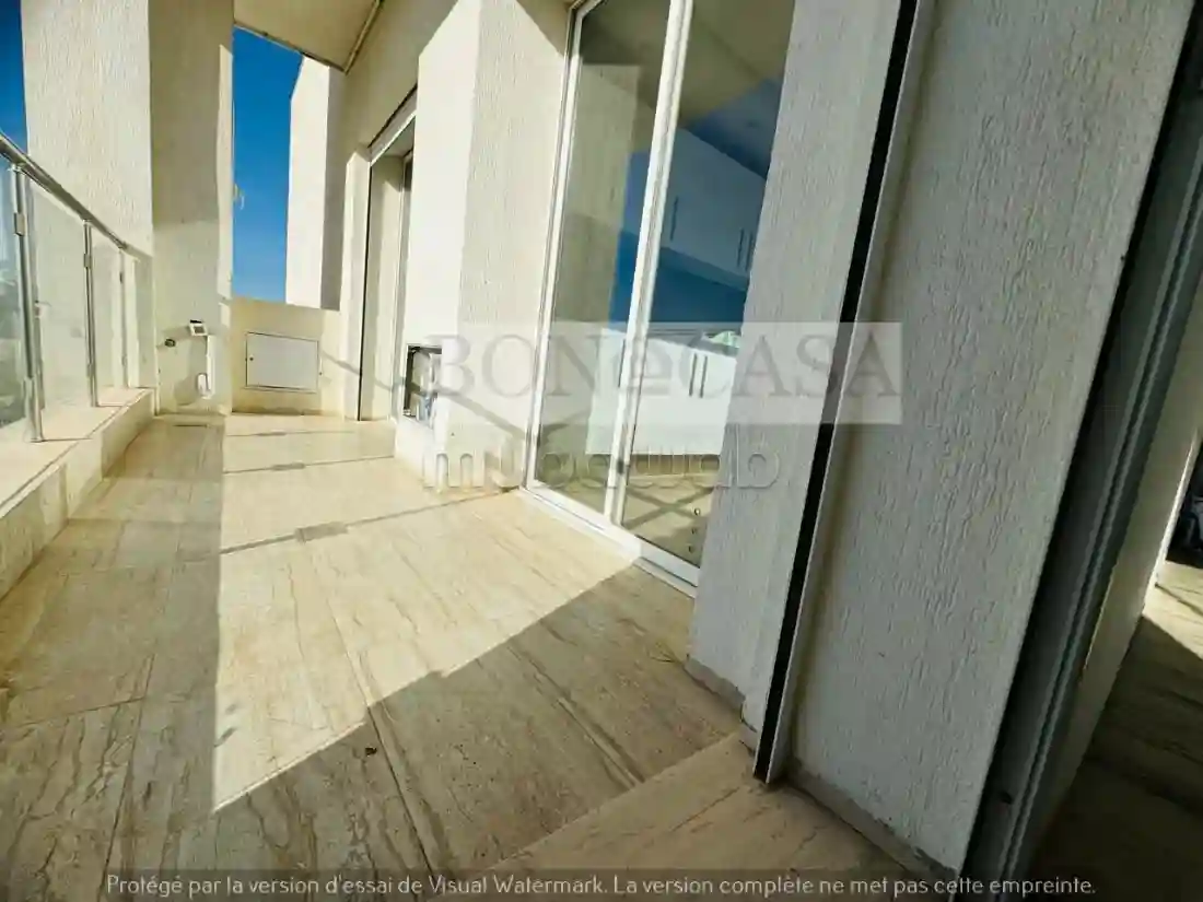 S2 Avec Terrasse vue Dégagée à Louer aux Jardins de Carthage - Vue 3