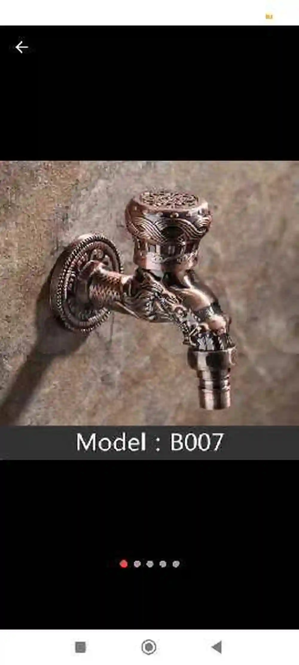 Robinet Jardin Antique Importé - Vue 1