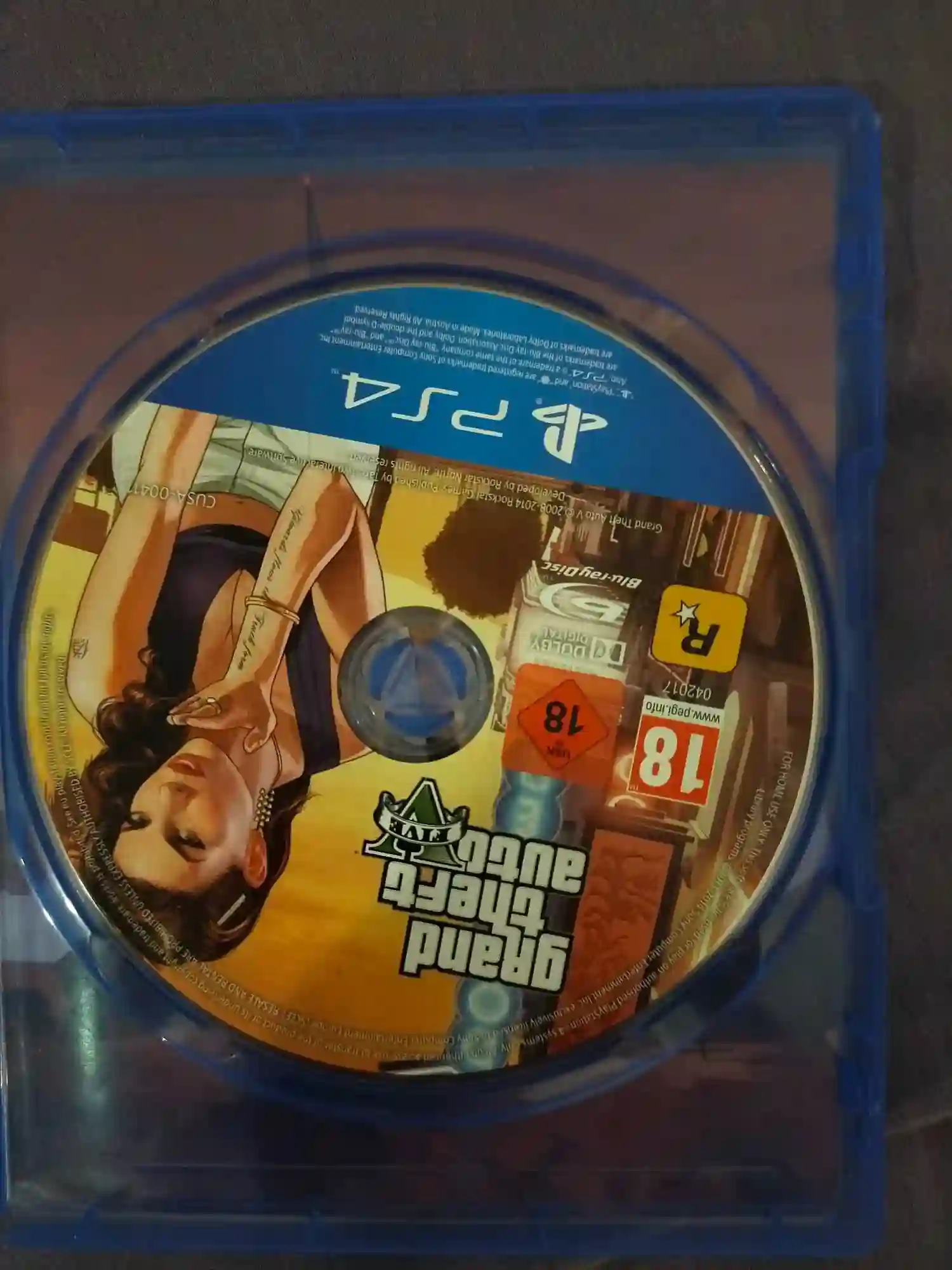 CD GTA 5 PS4 Comme Neuf0