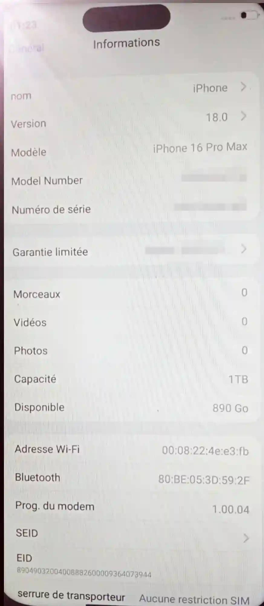 Iphone 16 pro max Original à La Marsa - Vue 3