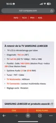 Samsung Full hd 40 Pouces à La Soukra