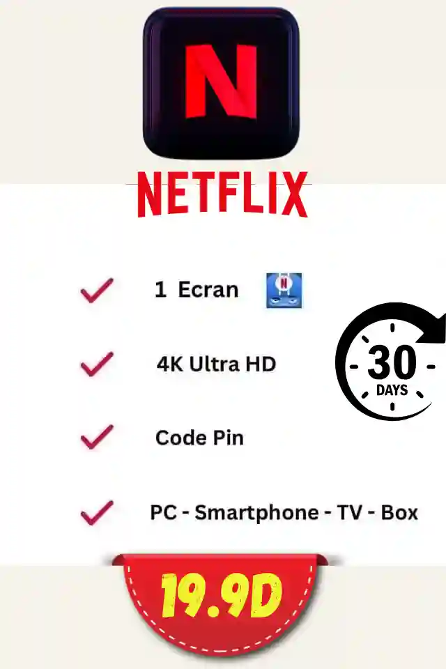 Netflix Amazon Prime Video et Spotify Shahid vip à Monastir - Vue 2