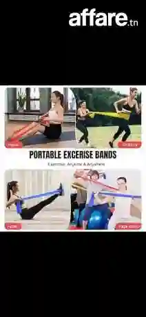 Bande Élastique de Fitness Pour les Femmes0