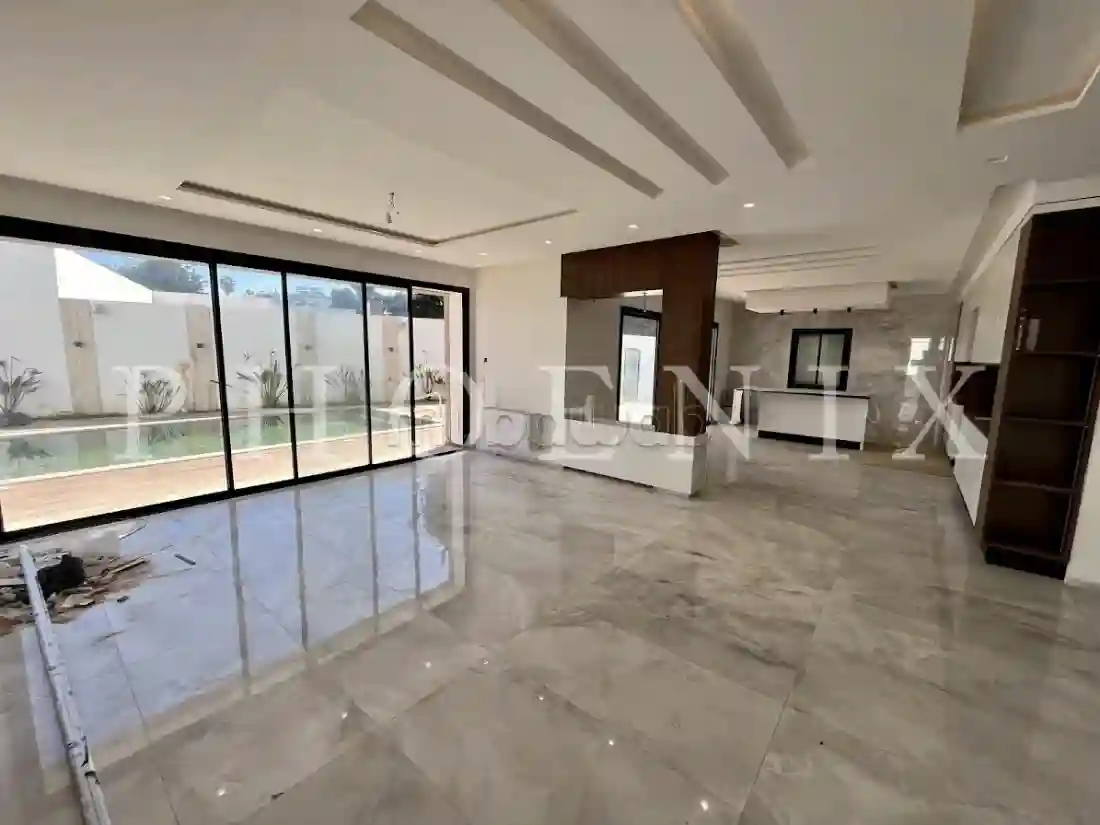 Villa S3 Neuve Avec Piscine à Carthage - Vue 3