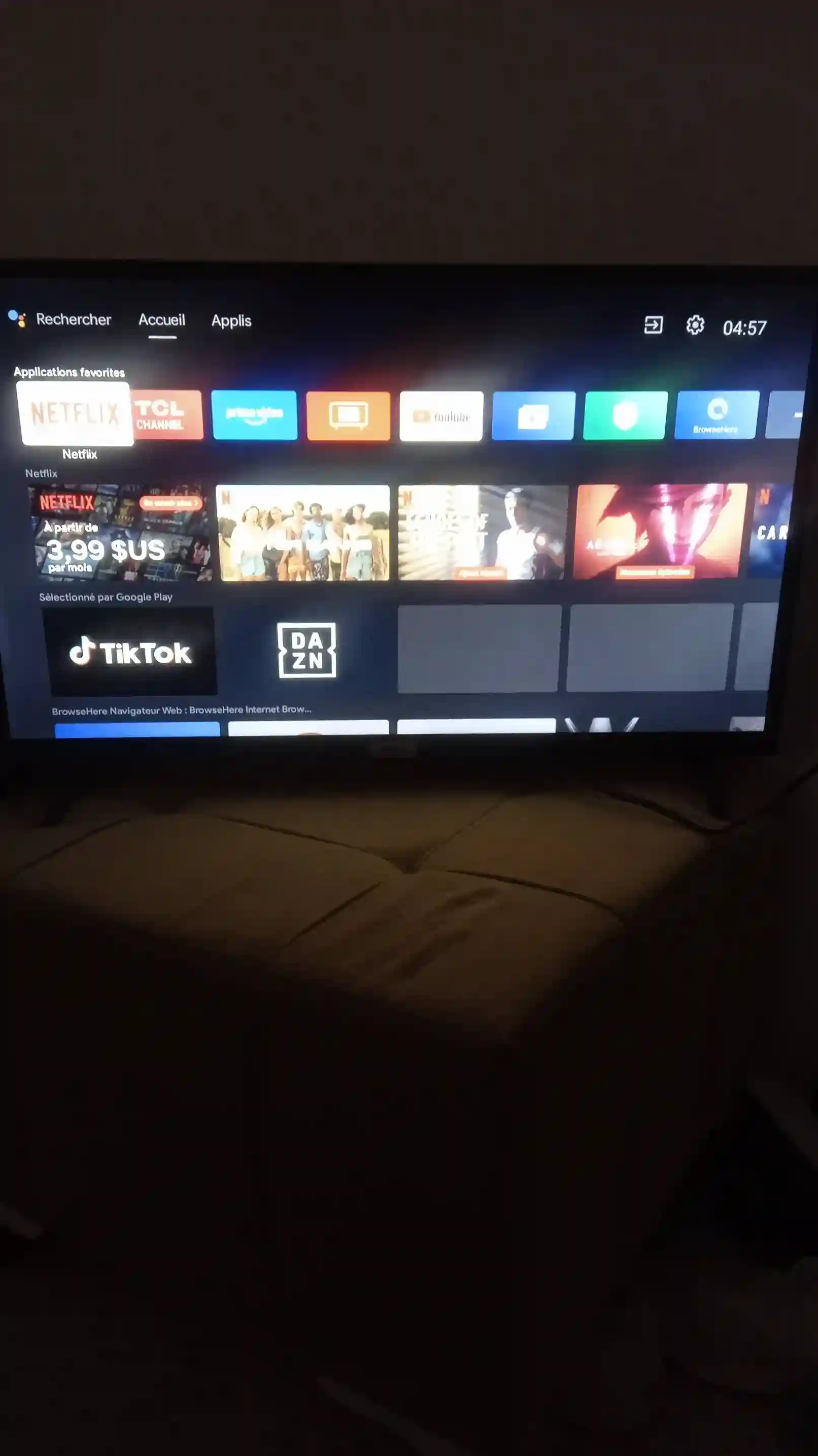 Smart TV TCL Android 32' Pouces - Vue 1