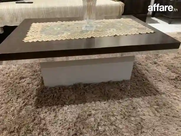Table TV 📺 Avec Élément « Sans Télévision »avec Table Base - Vue 5