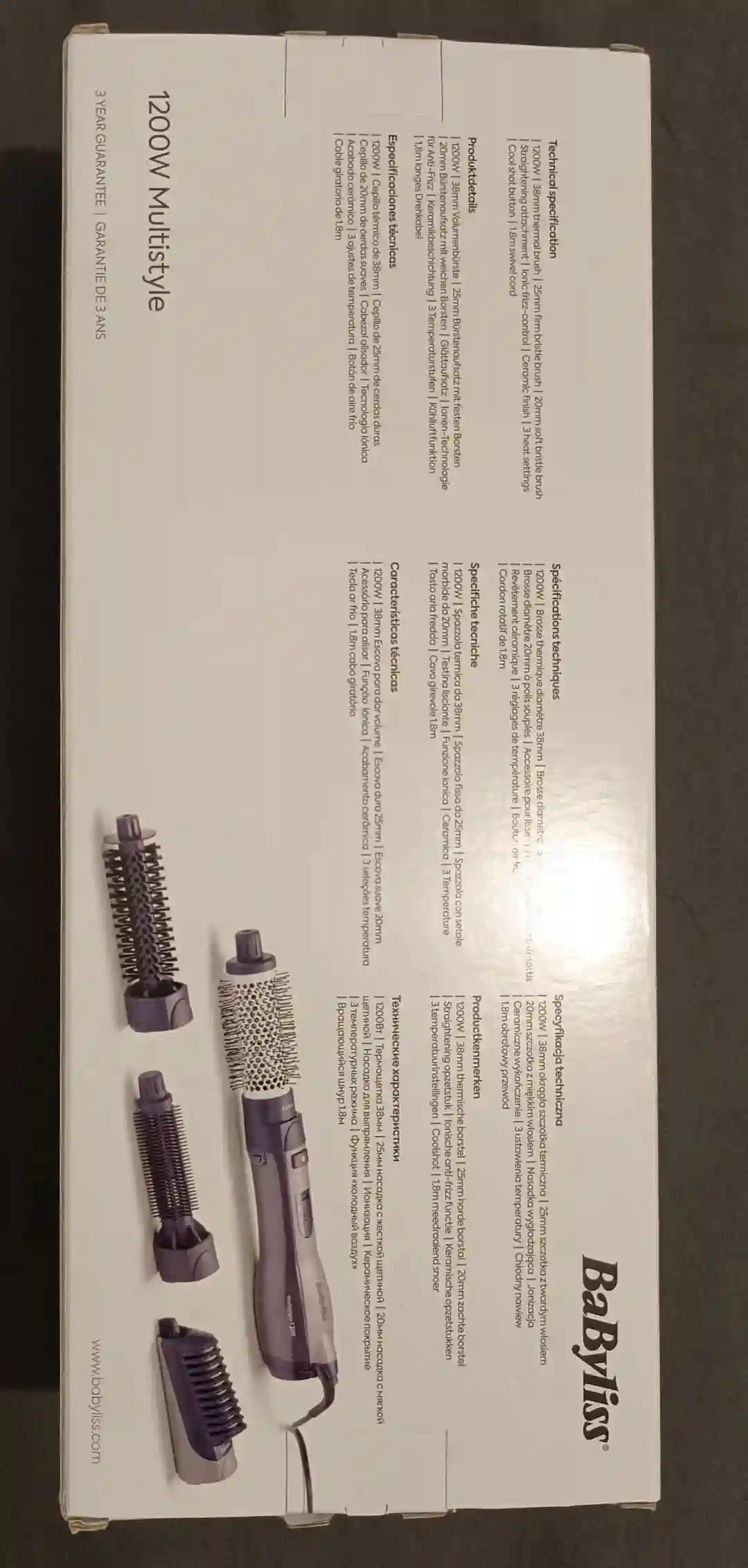 Babyliss Brosse à air Chaud Multistyle 1200 w à Le Bardo - Vue 1