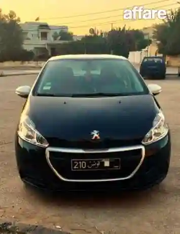 À Vendre Peugeot 208 - Noir 2019 - Vue 1