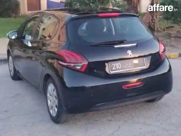 À Vendre Peugeot 208 - Noir 2019 - Vue 6