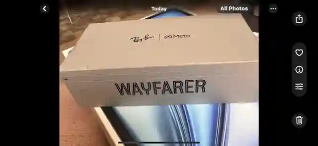 Lunette Meta Rayban Wayfarer à Mannouba - Vue 1