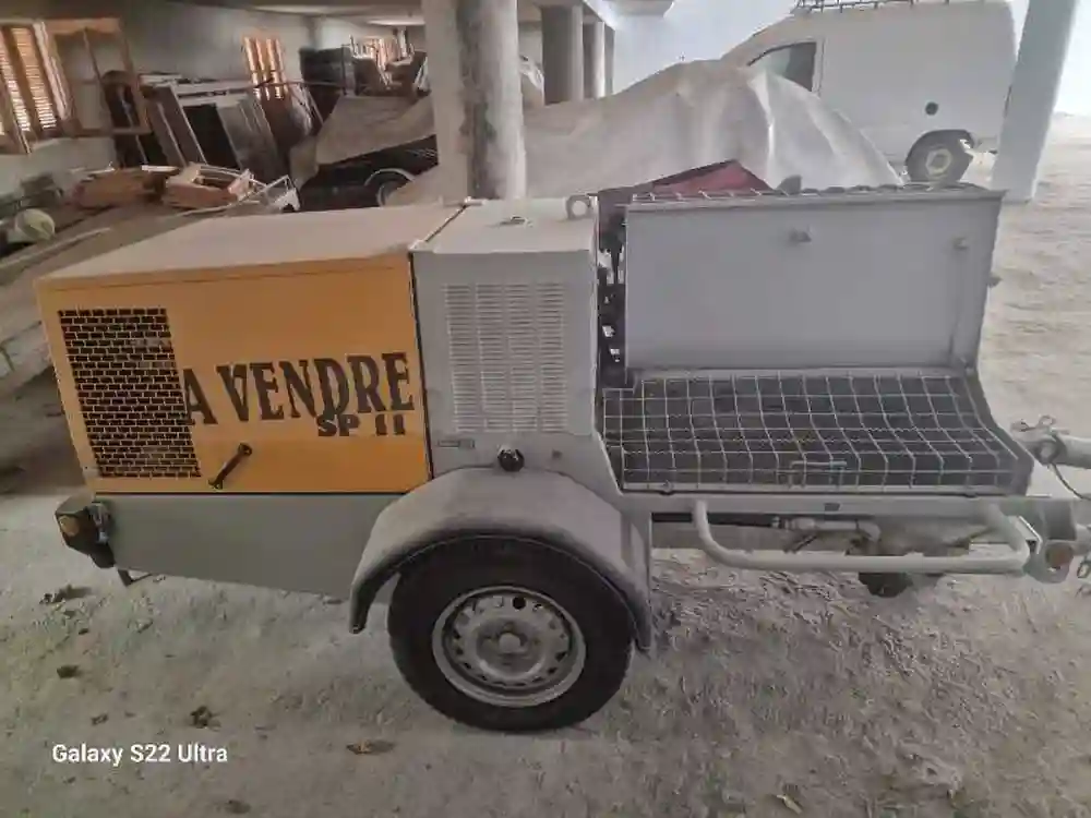 Une Machine à Projeter Type Sp11 Putzmeister - Vue 4