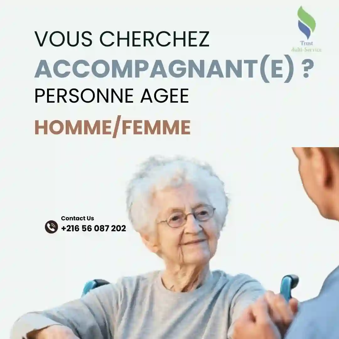 Accompagnante Femme Agee A JARDINS ELMENZAH 2