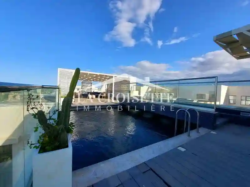 Penthouse s+4 Avec Terrasse et Piscine à Gammarth Zpv0002 - Vue 4