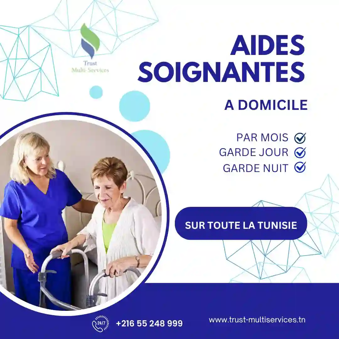 AIDE SOIGNANTE À DOMICILE A DJERBA