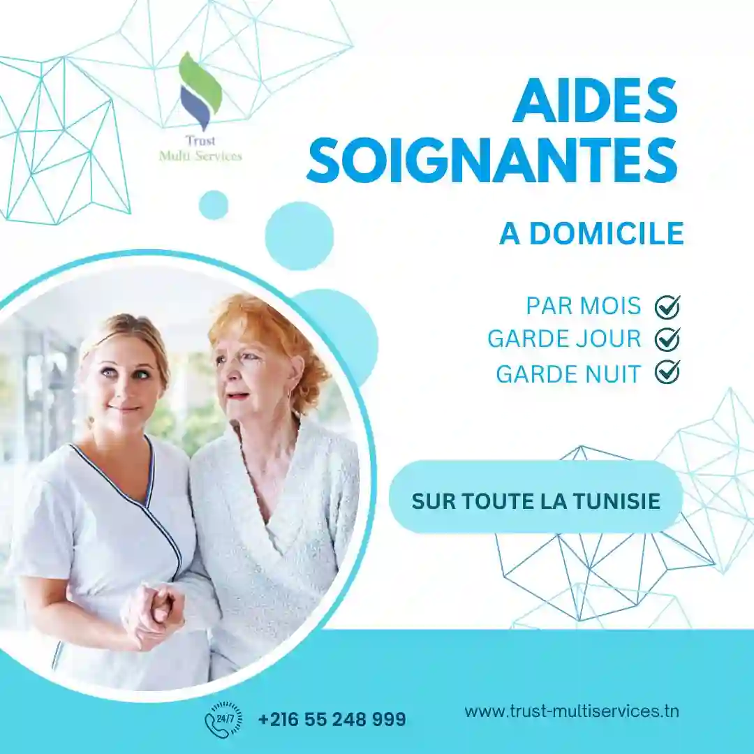 AIDE SOIGNANTE À DOMICILE A KERKENNAH