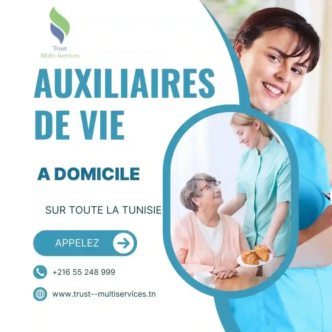 AUXILIAIRE DE VIE À DOMICILE A DJERBA