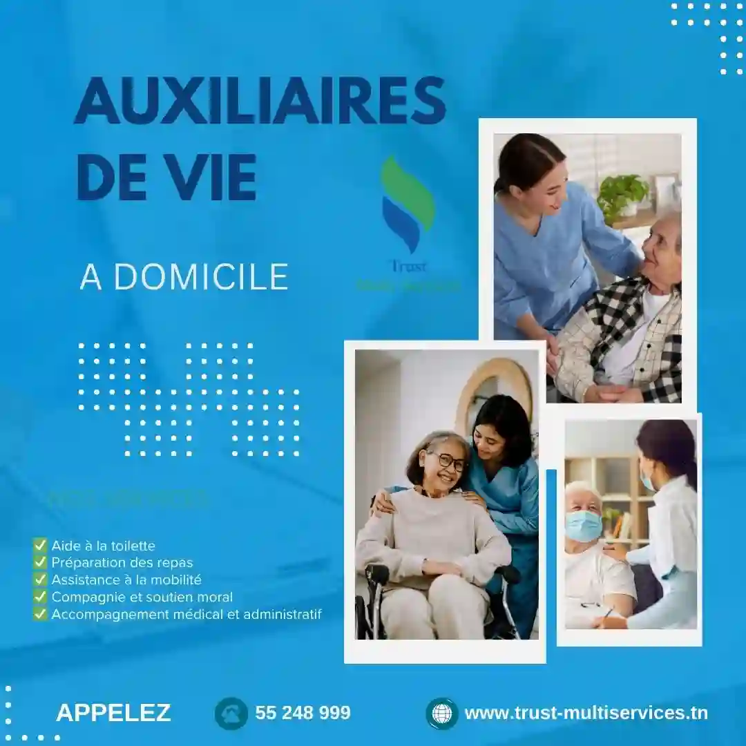 AUXILIAIRE DE VIE À DOMICILE A MAHDIA - Vue 1