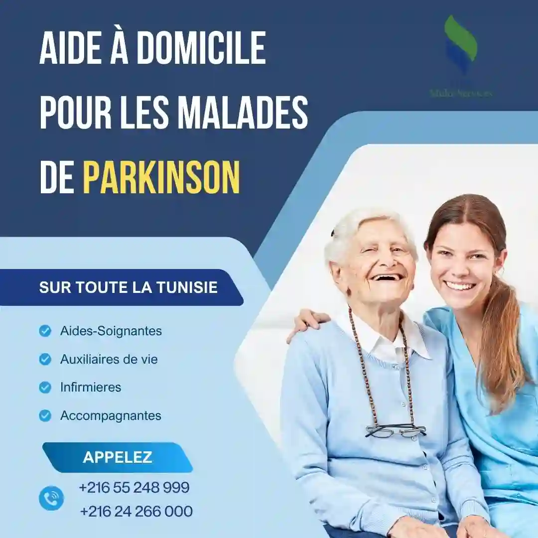 GARDE À DOMICILE DES MALADES DE PARKINSON A KERKENNAH
