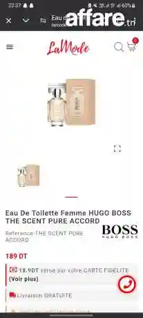 Boss The Scent Pure Accord For Her Hugo Boss - Vue 1