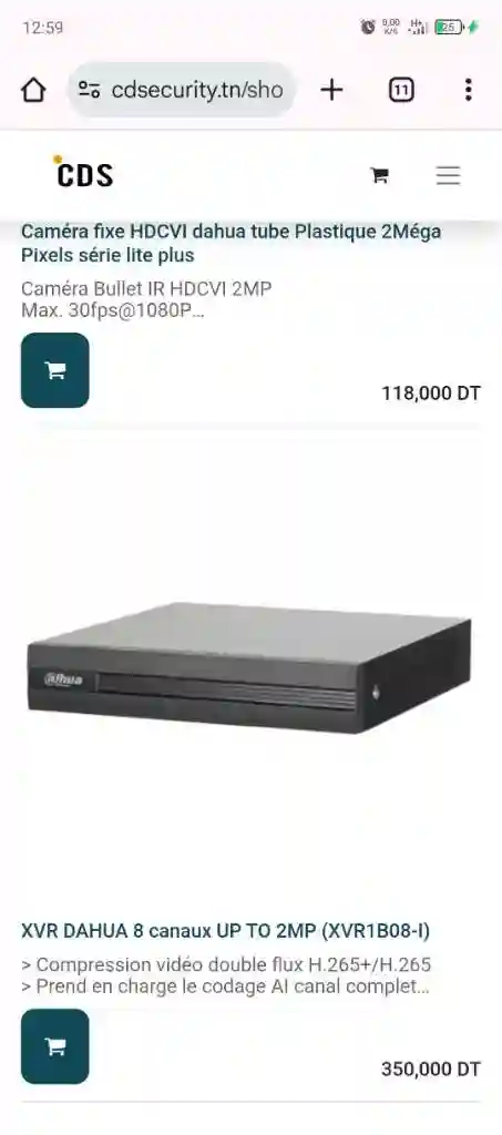 7 Caméra Hikvision Cachte Forssa - Vue 1