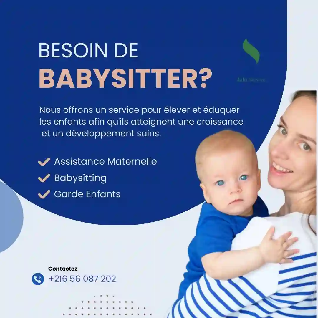 BABYSITTER DE CONFIANCE A ARIANA ESSOGHRA0