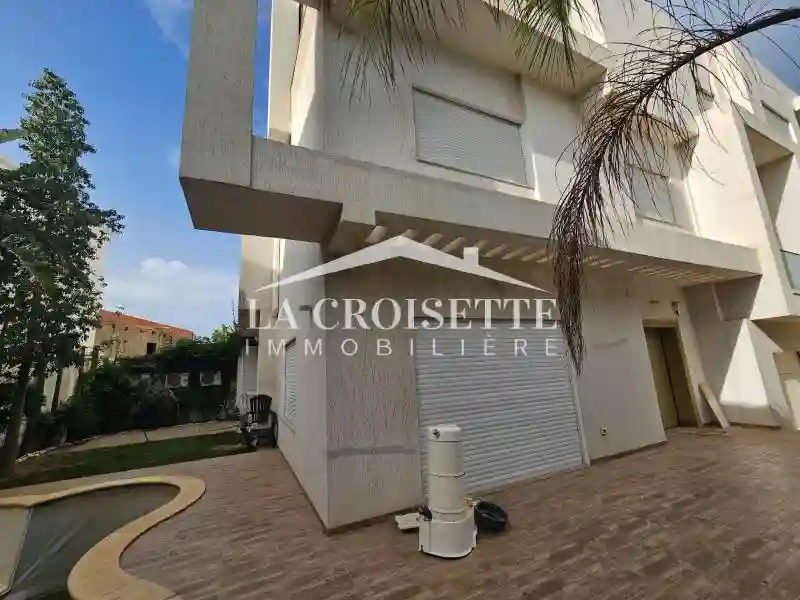 Duplex s+3 Avec Jardin et Piscine à la Soukra Mdv0075 - Vue 5