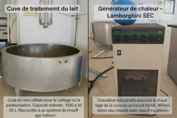 Matériel Fromagerie à El Kram