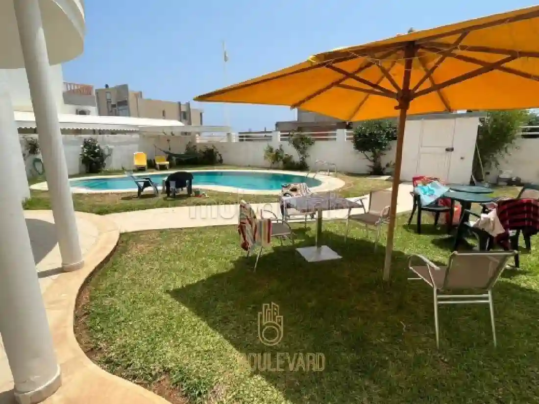 A Louer Villa Duplex S4 Avec Piscine à Jinene Benikhiar - Vue 2