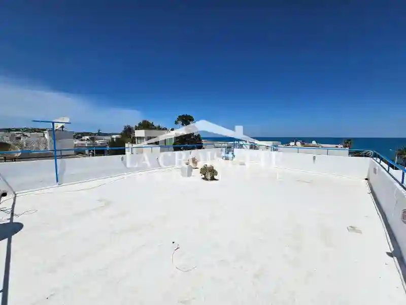 Etage Villa Meublé s+2 vue sur mer à la Marsa Mal3504 - Vue 2