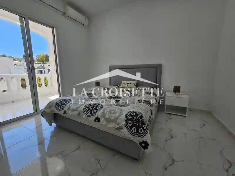 Etage Villa Meublé s+2 vue sur mer à la Marsa Mal3504 - Vue 4
