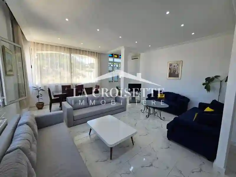 Etage Villa Meublé s+2 vue sur mer à la Marsa Mal3504 - Vue 5