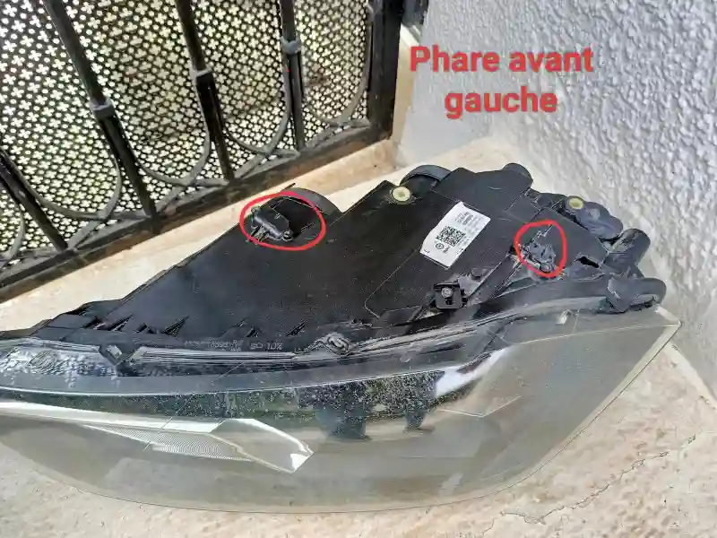 Paire De Phares Avant Full LED Pour Volkswagen Polo 8 - Vue 4