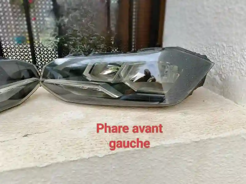 Paire De Phares Avant Full LED Pour Volkswagen Polo 8 - Vue 5