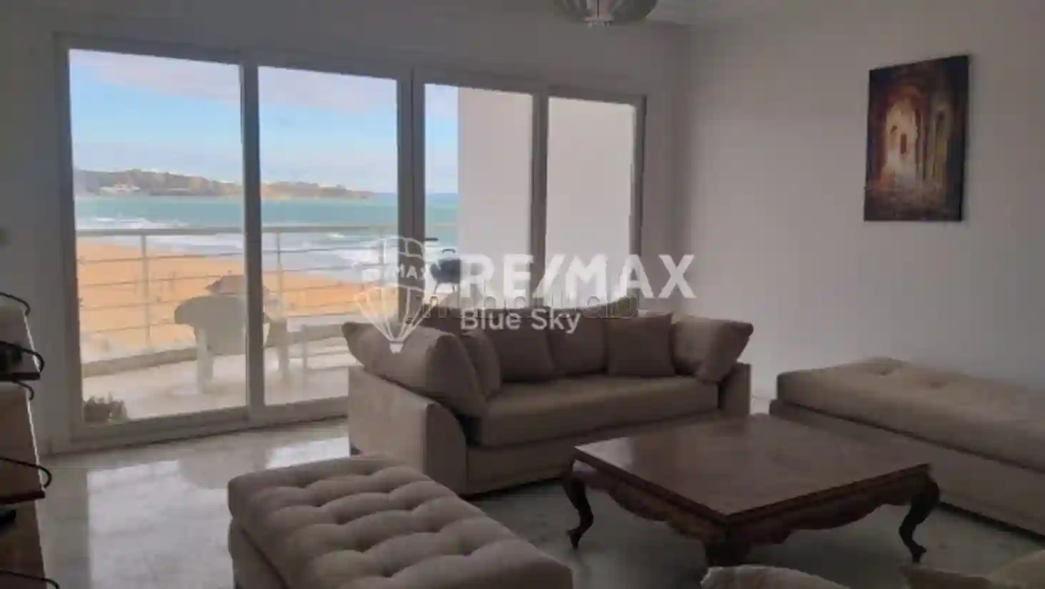 Appartement S3 Meublé vue mer Marsa Plage - Vue 2