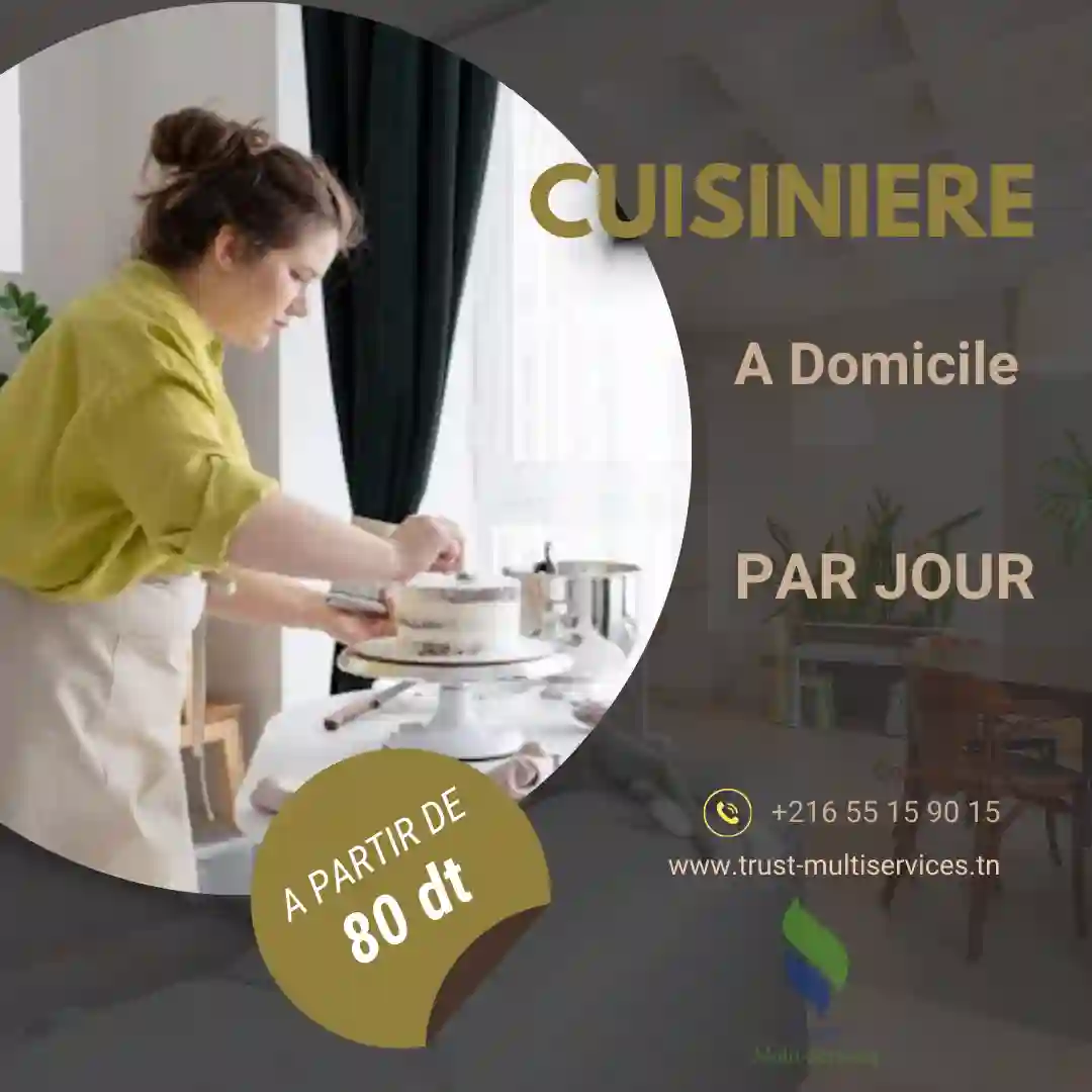 chef de cuisine par mois megrine sidi rezig 