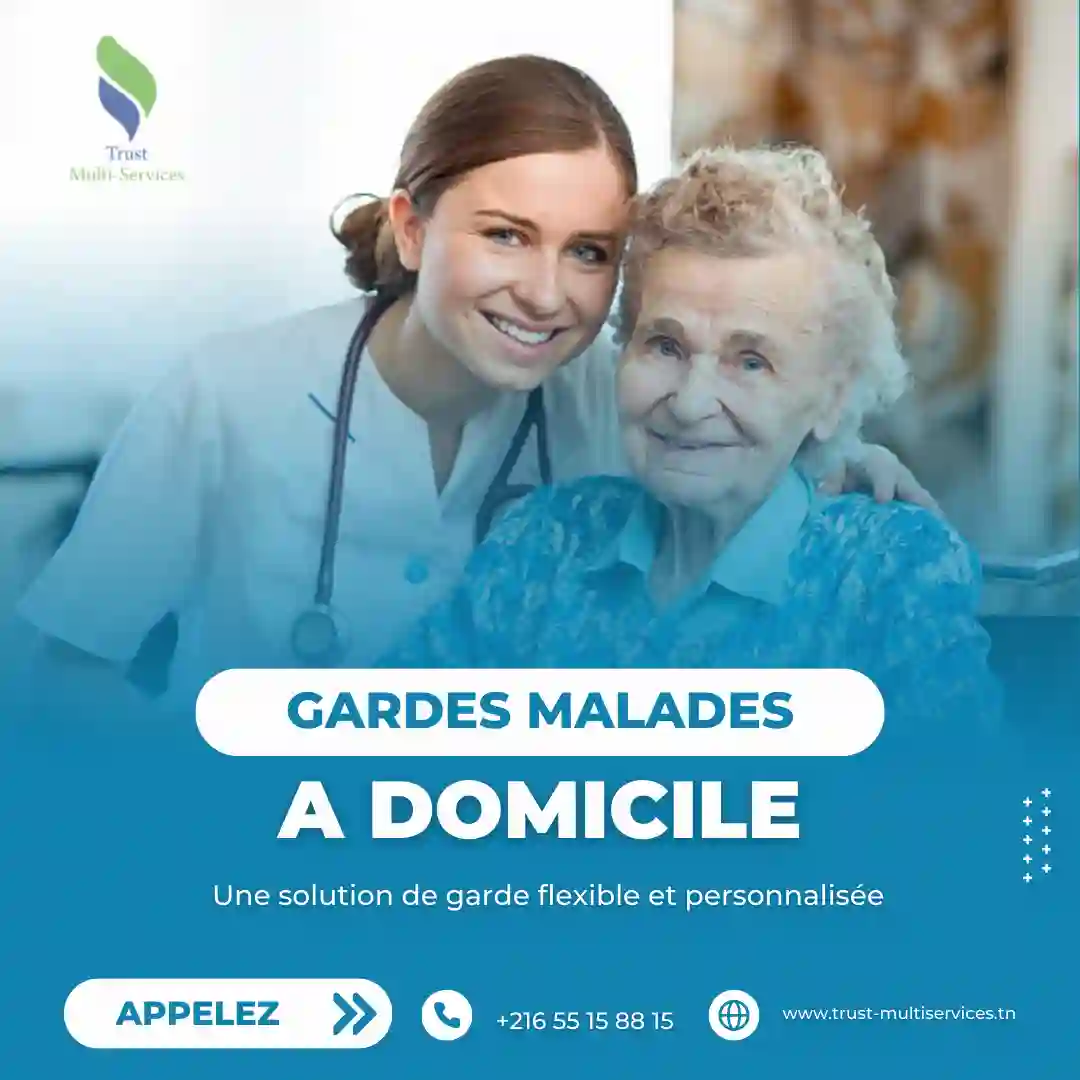 gardes malades par mois couchantes et non couchantes a el manar