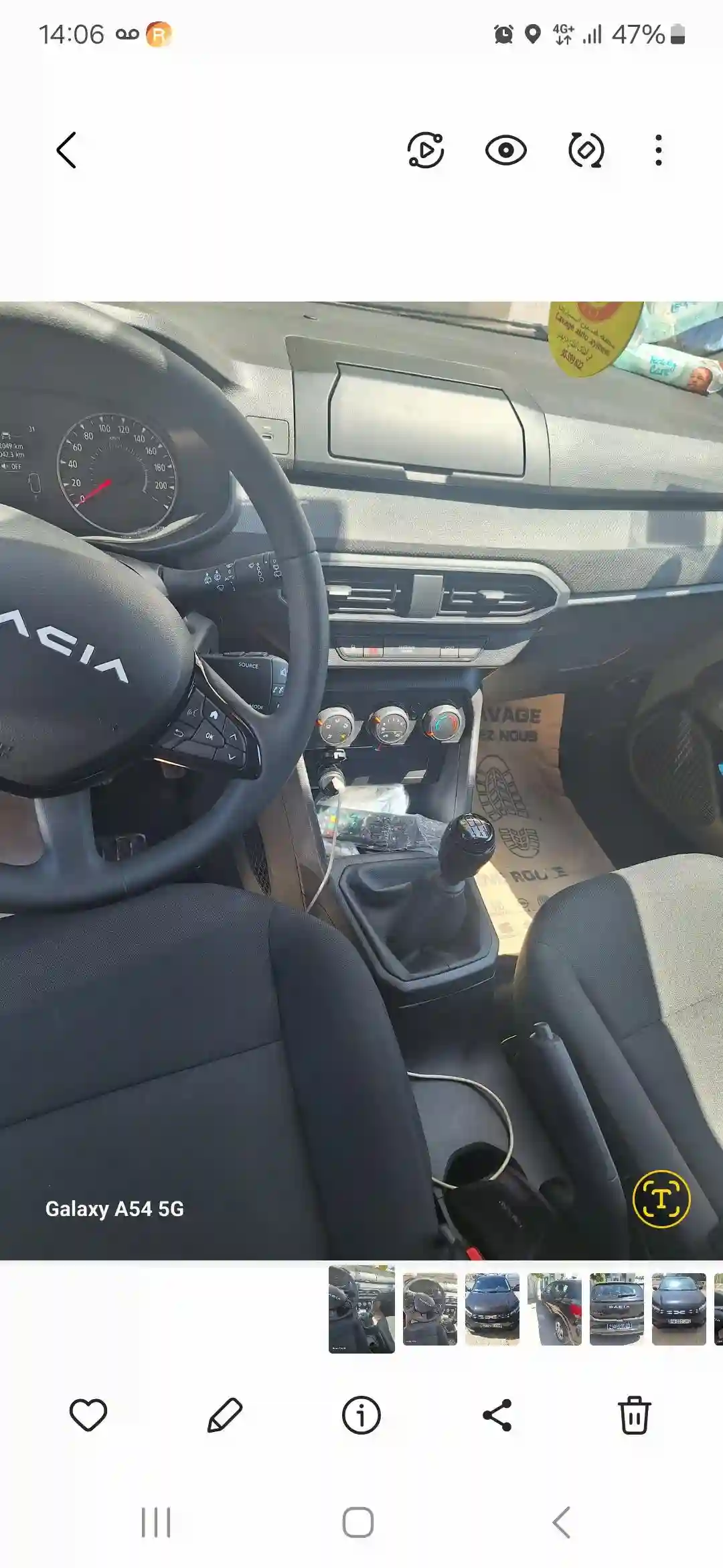 Dacia Sandrio à El Hichem - Vue 3
