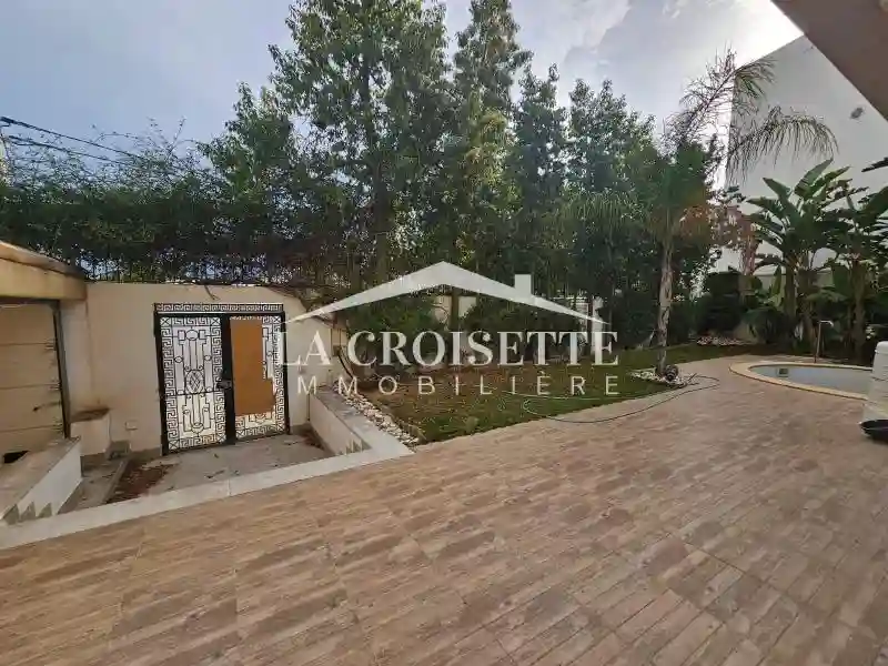 Duplex s+3 Avec Jardin et Piscine à la Soukra Zdl0661 - Vue 1