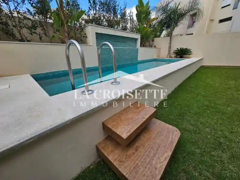 Triplex s+4 Avec Piscine aux Jardins de Carthage Mtrv0059 - Vue 4