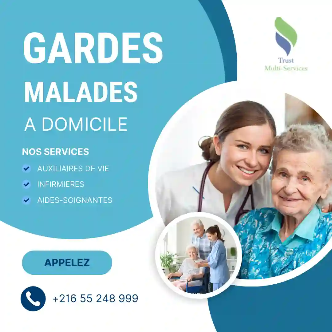 GARDE MALADE COUCHANTE A SIDI THABET
