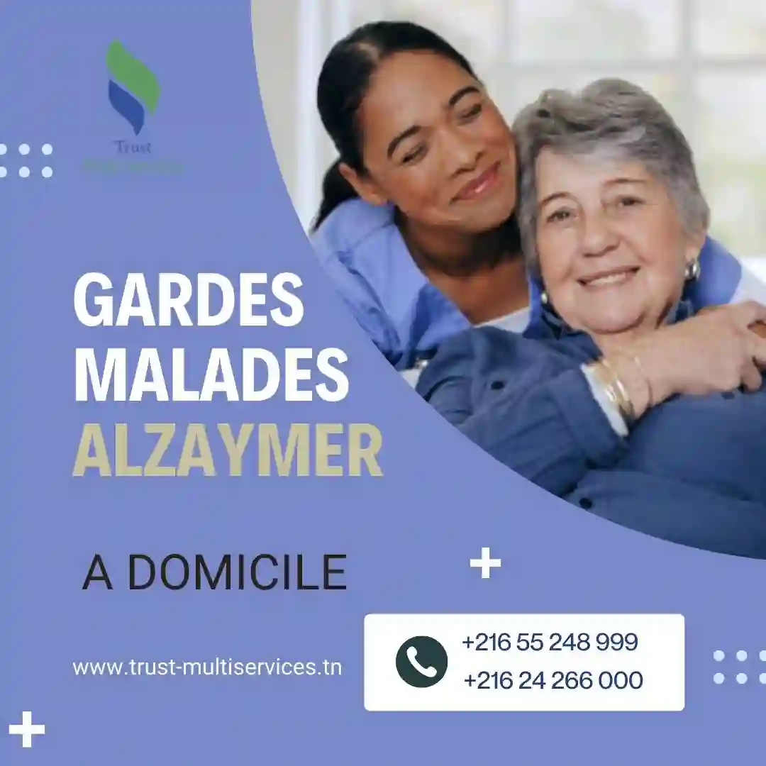 SOINS A DOMICILE POUR MALADES ALZAYMER A EL MENZAH