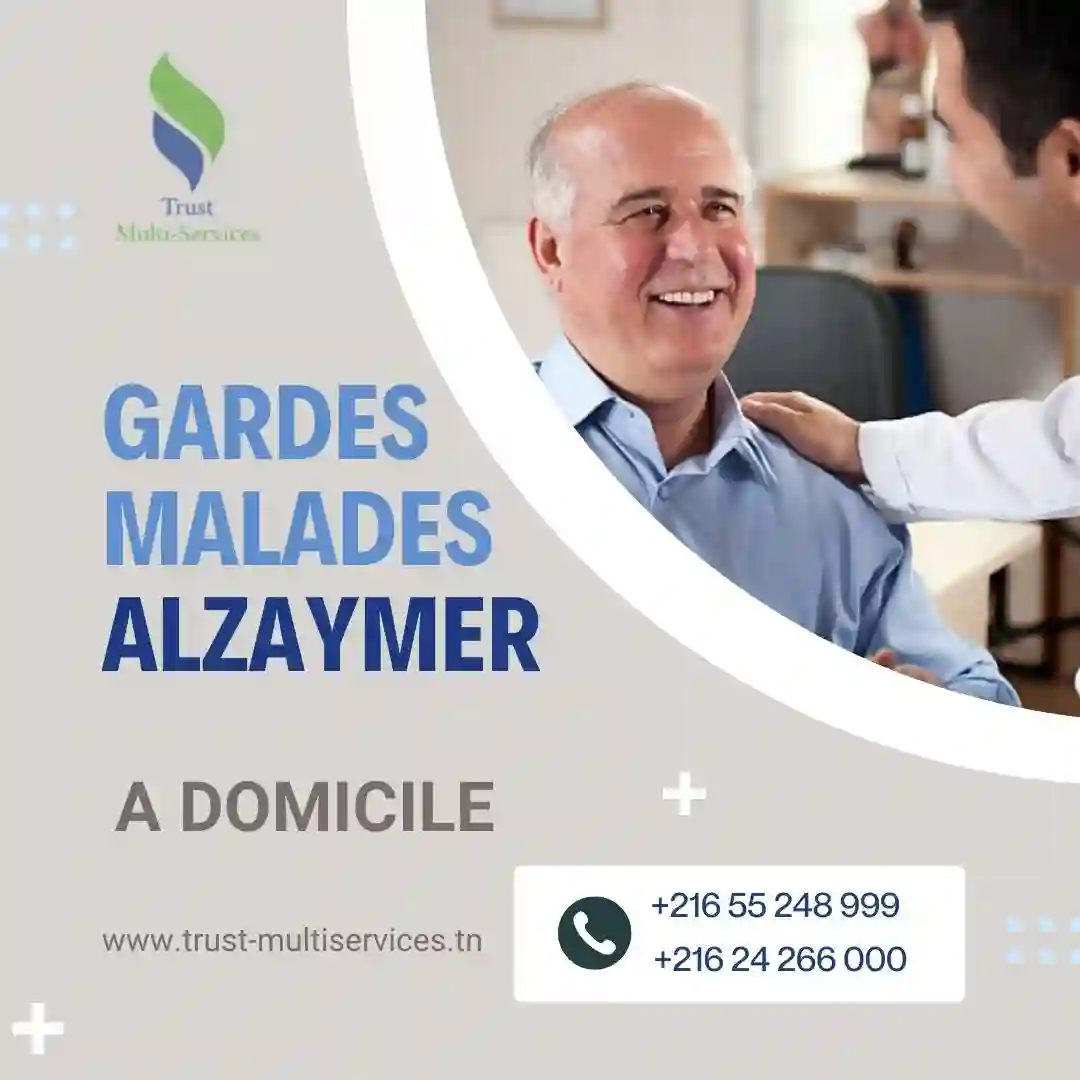 SOINS A DOMICILE POUR MALADES ALZAYMER A TUNIS
