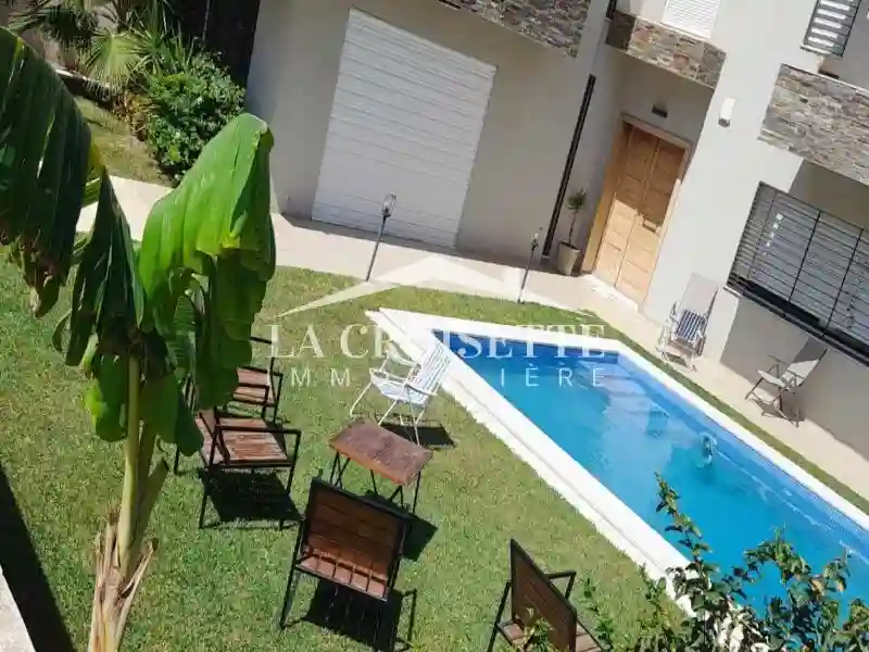 Villa s+5 Avec Piscine aux Jardins de Carthage Mvl0599 - Vue 3
