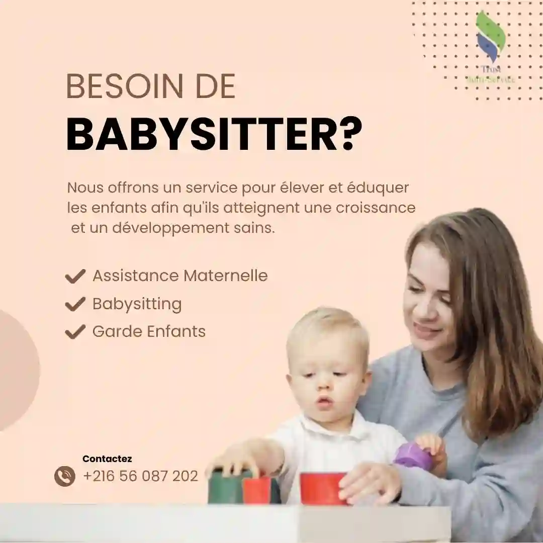 Besoin d’une Baby-sitter à domicile A ELMOUROUJ ?